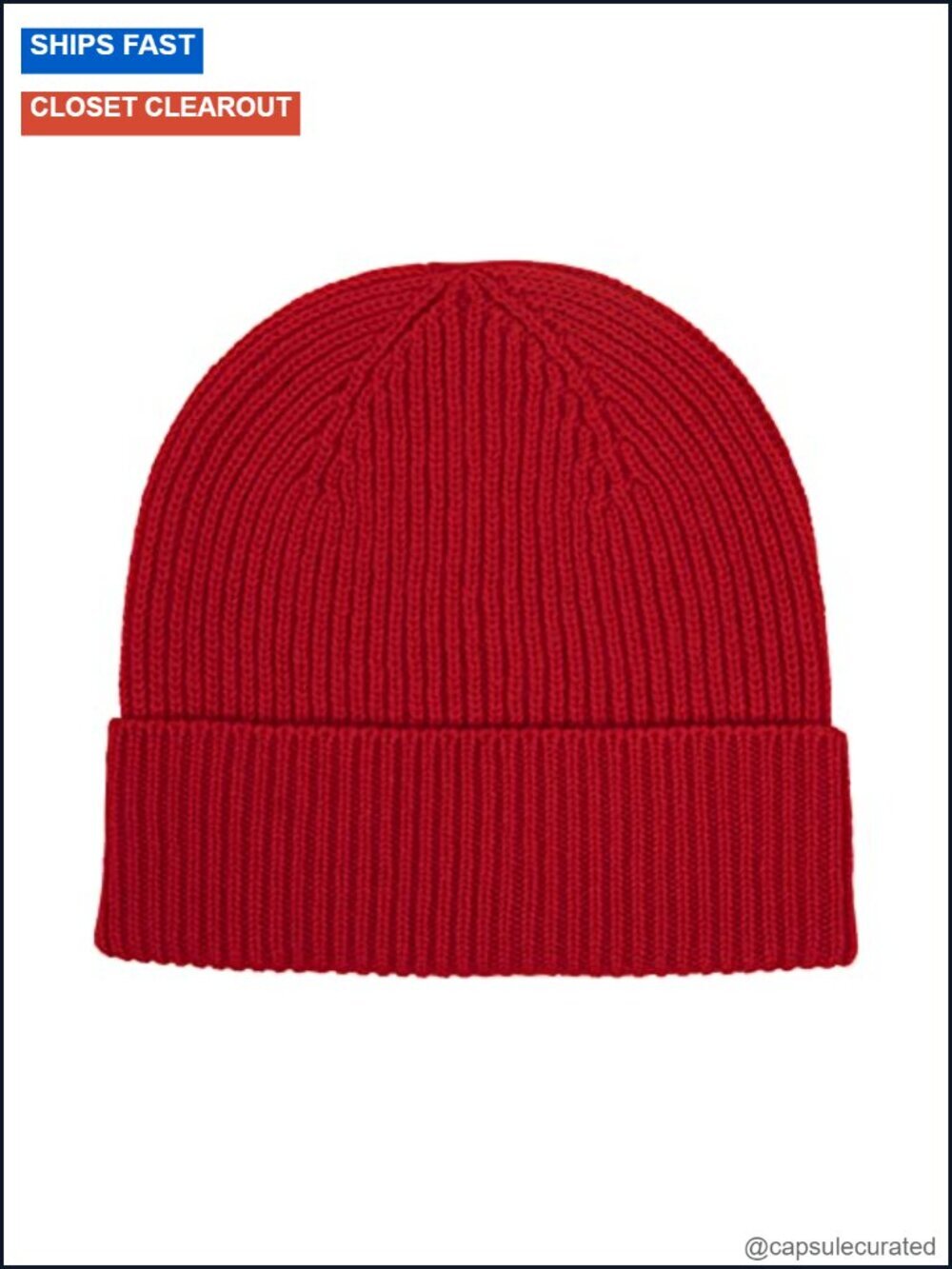 Pure Cashmere Beanie Hat, Made in Scotland, One Size